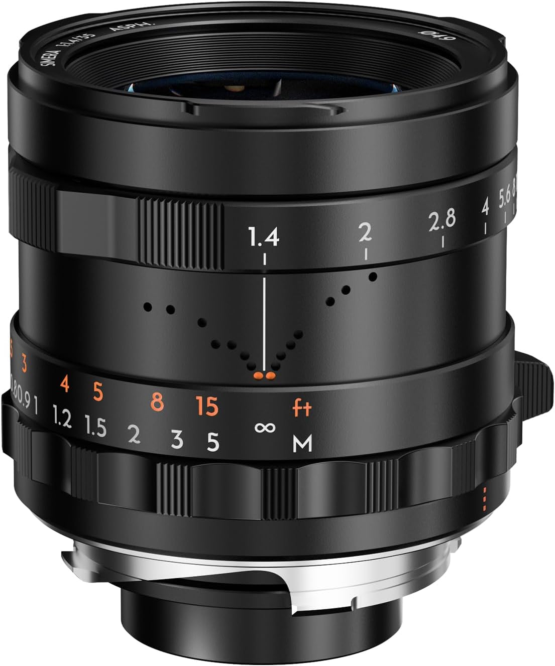 Thypoch TP-S35MT-BLK 35mm Photography Lens w/ Manual Focus for SLR Camera, Black (Used)