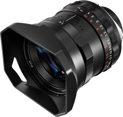 Thypoch TP-S35MT-BLK 35mm Photography Lens w/ Manual Focus for SLR Camera, Black (Used)