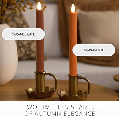 Luminara Flameless Melted Top Real Wax Candle for Decor, Moving Flame Technology (Used)