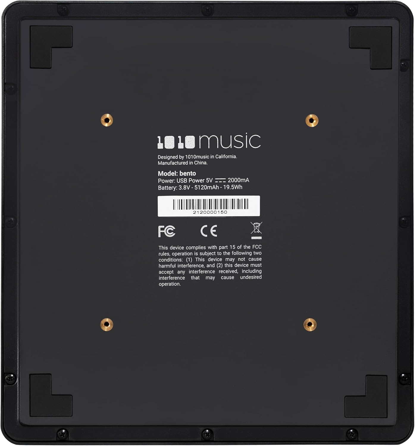 1010music Bento Hybrid Sampler & Sequencer – 16 Pads, 5 Tracks, MicroSD Support (Used)