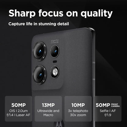 Motorola Moto Edge 50 Pro 5G Ai 2025 512+12GB 6.7" Dual SIM T-Mobile Smartphone (Like New)