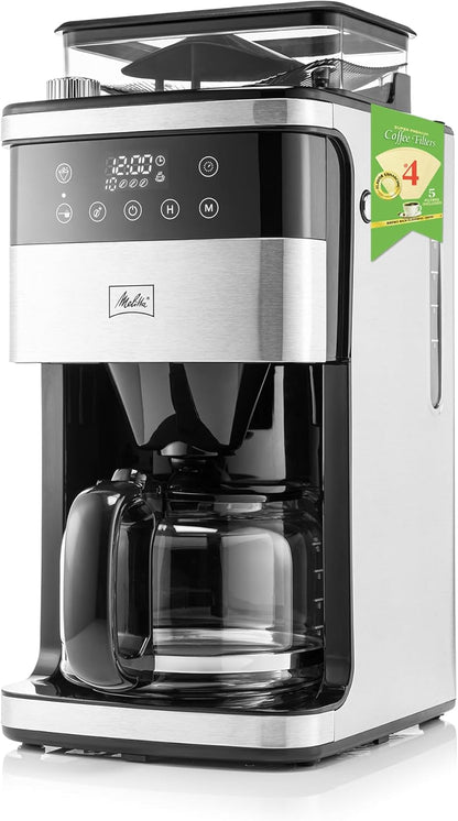 Melitta Aroma Series Programmable Drip Coffee Makers with 5-Pack Coffee Filters (Used)