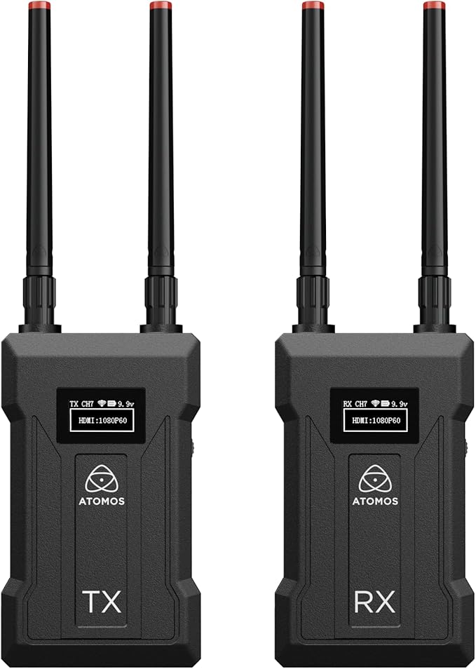 Atomos ATOMTXRX01 4K/HD Wireless Dual HDMI Video Transmitter & Receiver Set (Like New)