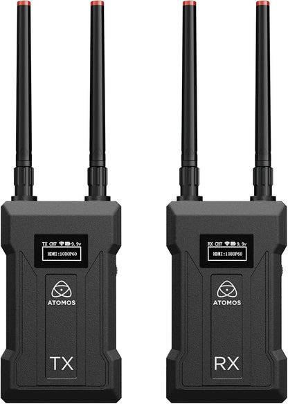 Atomos ATOMTXRX01 4K/HD Wireless Dual HDMI Video Transmitter & Receiver Set (Like New)