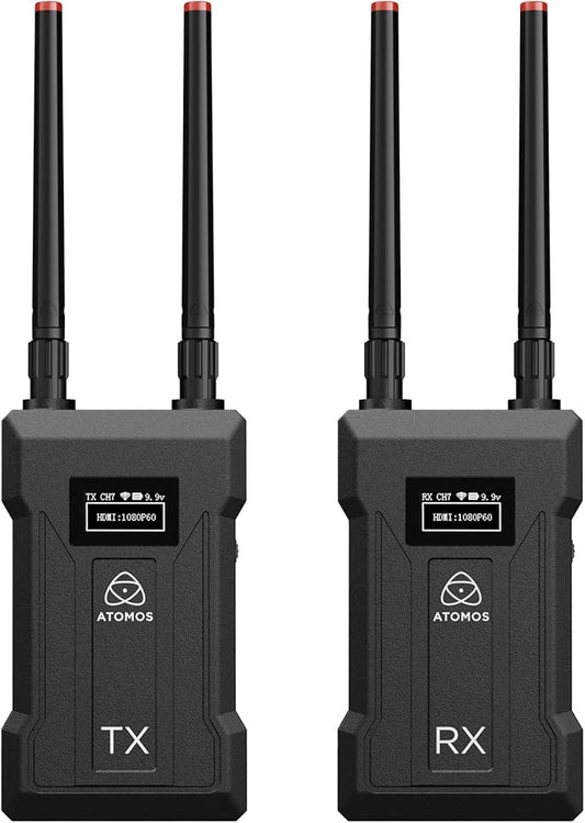 Atomos ATOMTXRX01 4K/HD Wireless Dual HDMI Video Transmitter & Receiver Set (Like New)