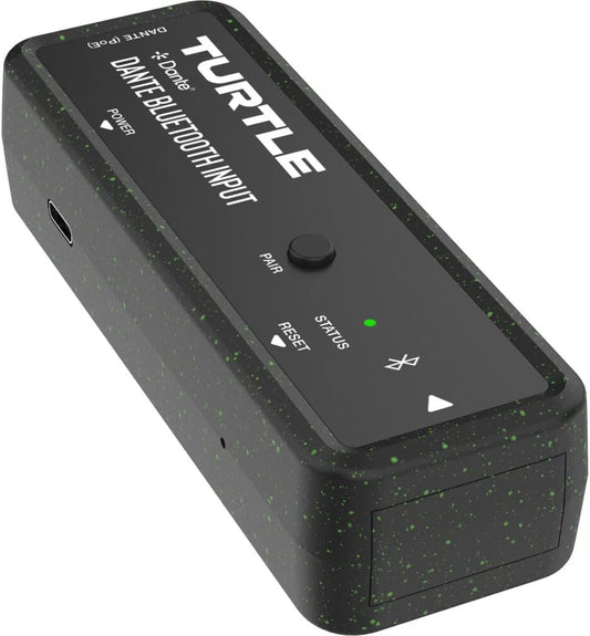 Turtle AV Dante Dual-Channel Bluetooth Input Adapter Compatible w/ Game Console (Like New)