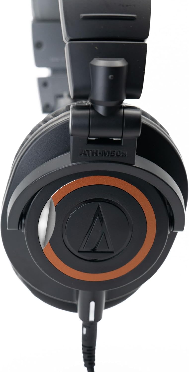 Audio-Technica  ATH-M50x Professional Wired Studio Monitor Over Ear Headphones (Like New)