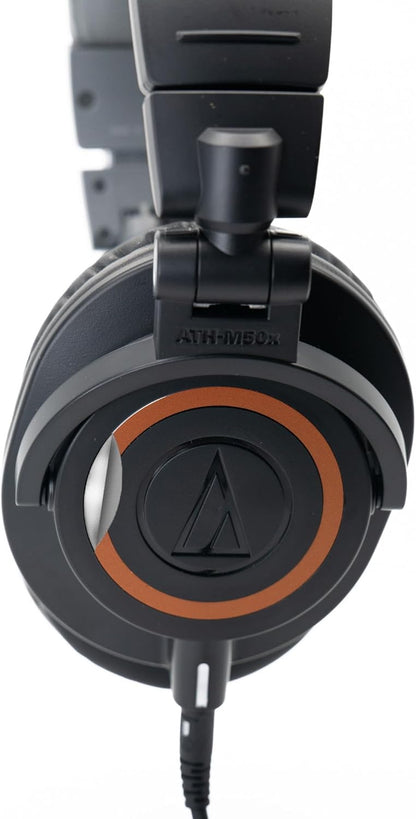 Audio-Technica  ATH-M50x Professional Wired Studio Monitor Over Ear Headphones (Like New)