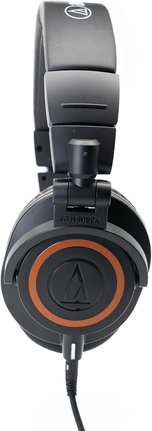 Audio-Technica  ATH-M50x Professional Wired Studio Monitor Over Ear Headphones (Like New)