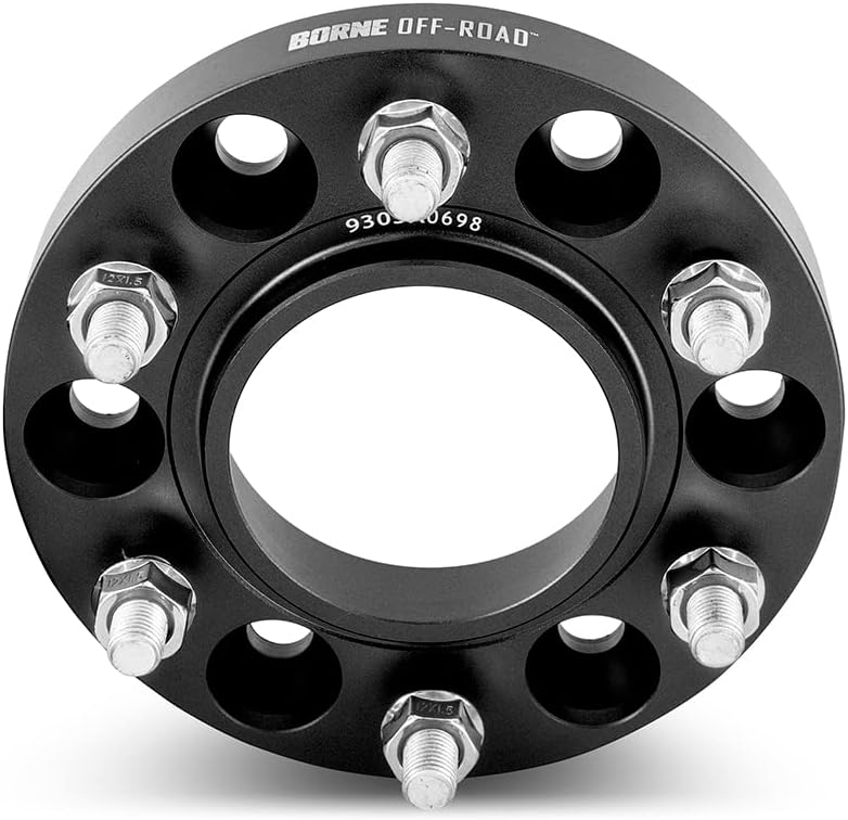 Mishimoto BNWS-013-350BK Borne Off-Road 6x139.7 Wheel Spacers for Tacoma Tundra (Like New)