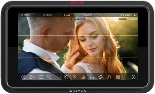 Atomos Ninja TX GO 5" Camera Monitor-Recorder with HDR Glossy Touchscreen, Black (Like New)