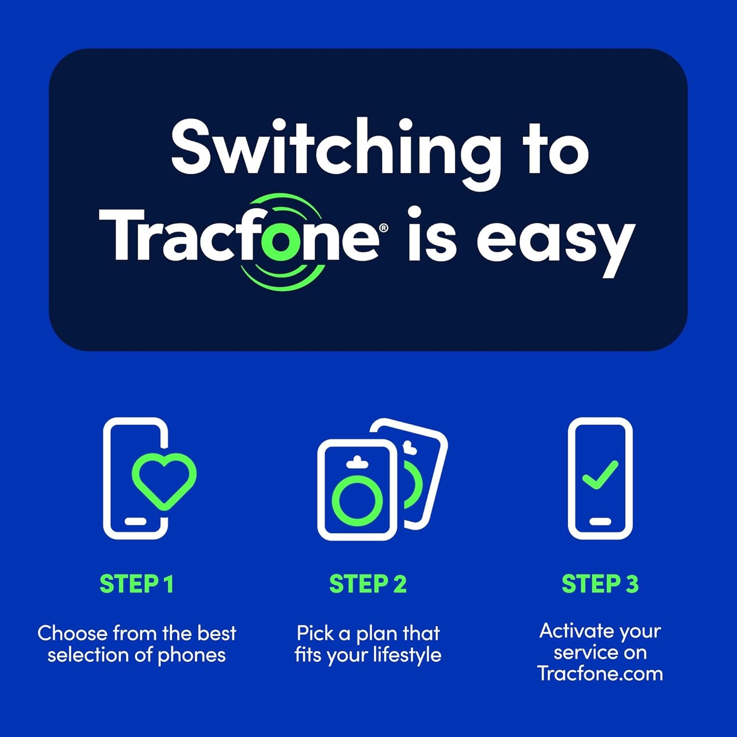 Tracfone Motorola Moto Razz 2025 256GB+8GB 6.9" Locked Smartphone, Gibraltar Sea (Like New)