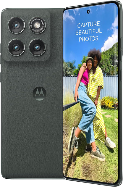 Tracfone Motorola Moto Edge 2025 5G 256+8GB 6.7" Locked Smartphone, Deep Forest (Like New)