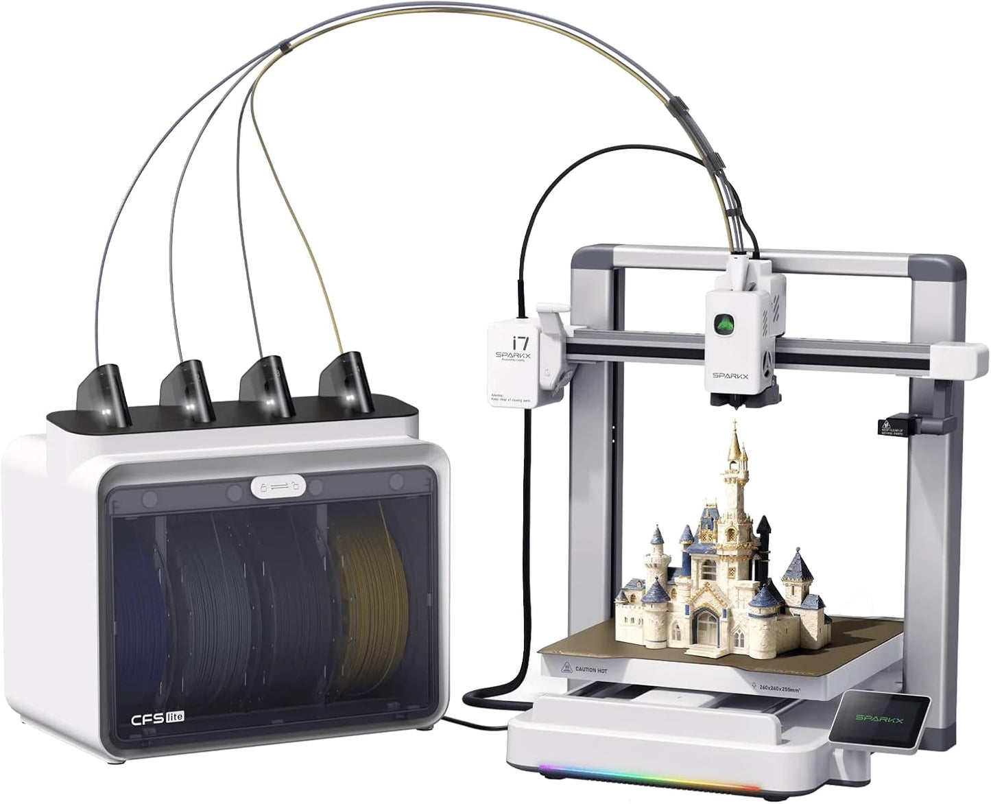 Creality SPARKX i7 High-Precision Creative Print System Color Combo 3D Printer (Used)