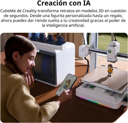 Creality SPARKX i7 High-Precision Creative Print System Color Combo 3D Printer (Used)