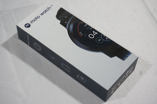 Motorola Moto Watch 100 42mm Smartwatch with GPS for Men & Women - Phantom Black (Like New)