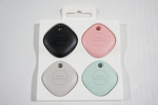 Samsung EI-T5300KMEGWW Galaxy SmartTag Bluetooth Tracker, 4 Packs - MultiColors (New)