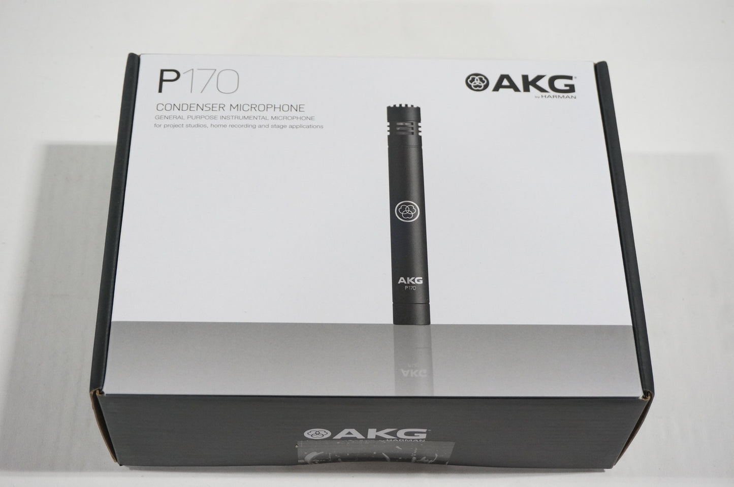 AKG Pro Audio P170 Perception Professional Instrumental Microphone - Black (Like New)
