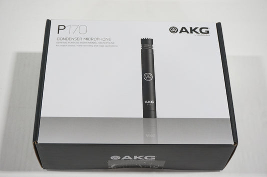 AKG Pro Audio P170 Perception Professional Instrumental Microphone - Black (Like New)