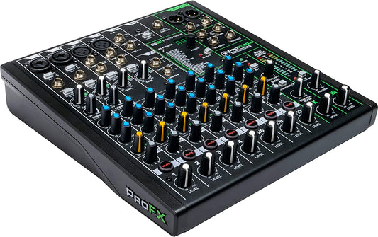 Mackie ProFX10v3 Series 10-Channel Professional Effects Mixer w/USB, Unpowered- (Used)