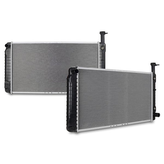 Mishimoto R2716-AT Plastic End Tank Radiator For 2003-2005 Chevrolet Express (New)