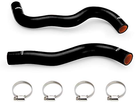 Mishimoto MMHOSE-CIV-16BK Black Silicone Radiator Hose Kit (New)